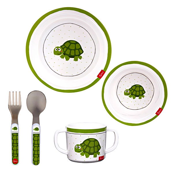 Sigikid Dinner Set Melamina Tartaruga - L'Orso Dado