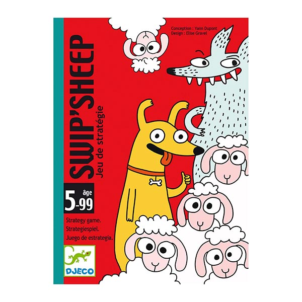 Gioco di Carte Djeco Swip Sheep - L'Orso Dado