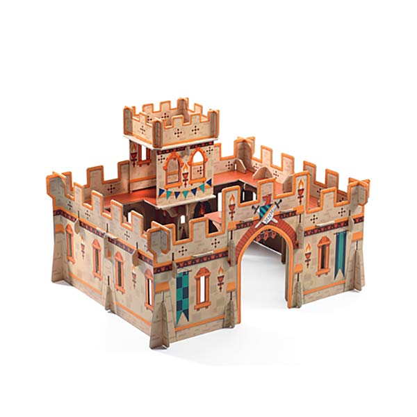 Scenari 3D Castello Medioevale Djeco - L'Orso Dado