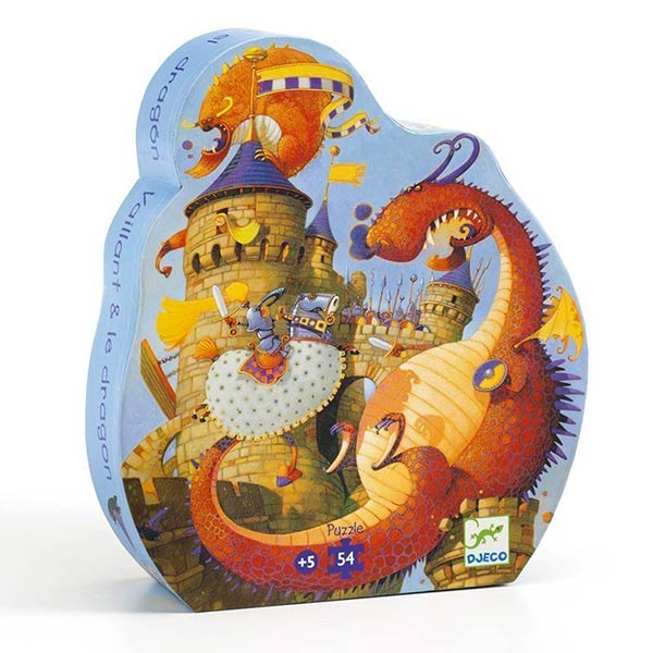 Puzzle Djeco Vaillant ed il Drago 54 pezzi- L'Orso Dado