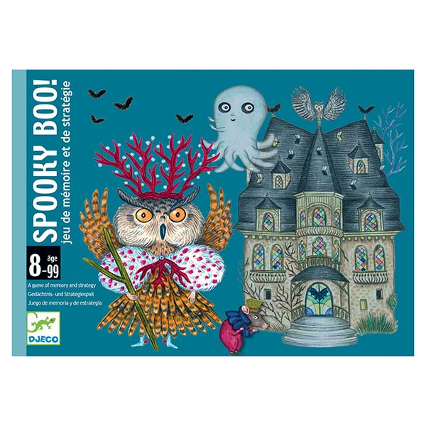 Gioco di Carte Djeco Spooky Boo - L'Orso Dado