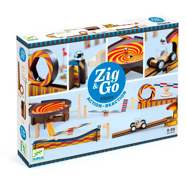 Djeco Zig & Go Wroom 45 pcs - L'Orso Dado