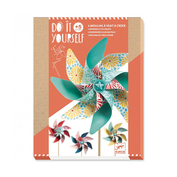 Djeco Do It Your Self Crea e Decora Girandole - L'Orso Dado