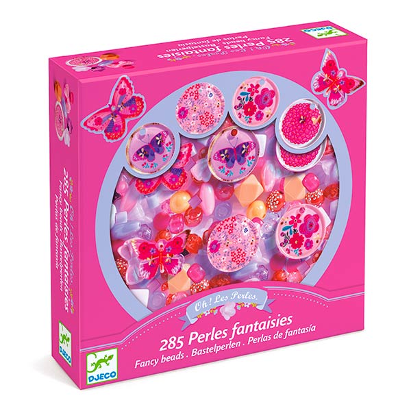 Djeco Perline Fantasia Farfalle e Fiori - L'Orso Dado