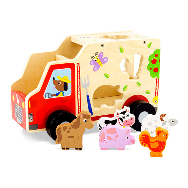 Camion degli Animali Indovina Le Forme - L'Orso Dado