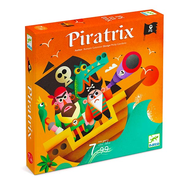 Djeco Gioco di Società Piratrix - L'Orso Dado