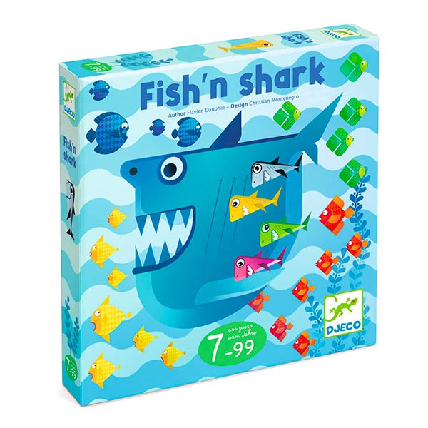 Djeco Gioco di Società Fish'n Shark - L'Orso Dado