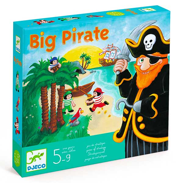 Djeco Gioco di Società Big Pirate - L'Orso Dado