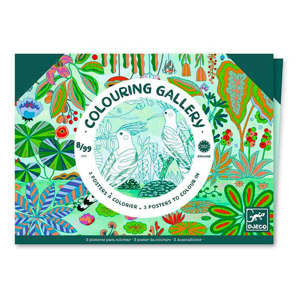 Djeco Disegni Da Colorare Animali Selvatici - L'Orso Dado