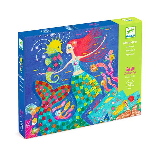 Djeco Kit Mosaico Le Canzoni Della Sirena - L'Orso Dado
