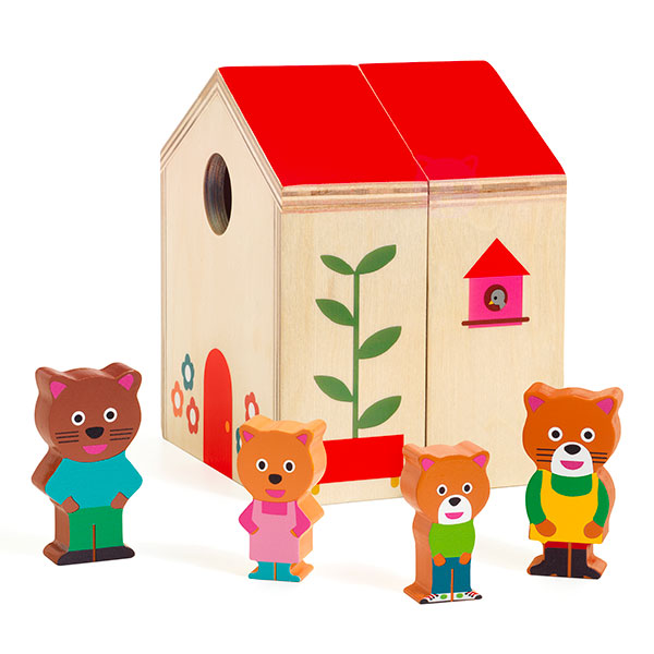 Djeco Mini Casa Gattini - L'Orso Dado