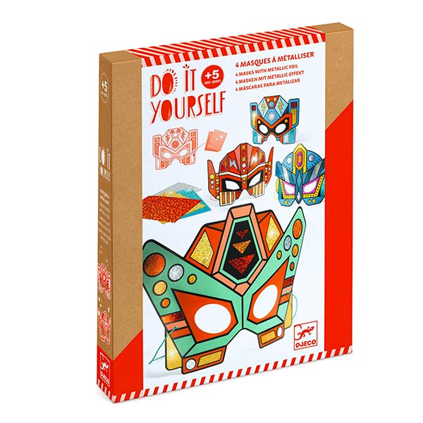 Djeco Do It Yourself Maschere Super Robots - L'Orso Dado