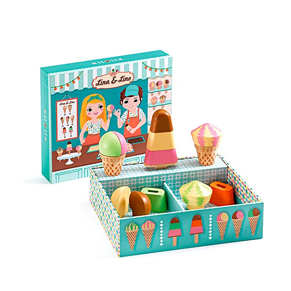 Gioco di Imitazione Gelateria Lina e Lino - L'Orso Dado