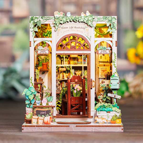 CuteBee Miniatura Green Life Bookshop - L'Orso Dado