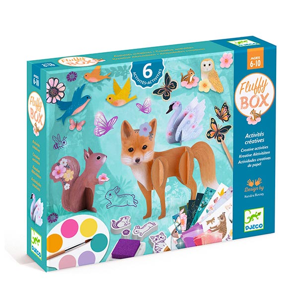 Djeco Set Multi Attività Fluffy - L'Orso Dado