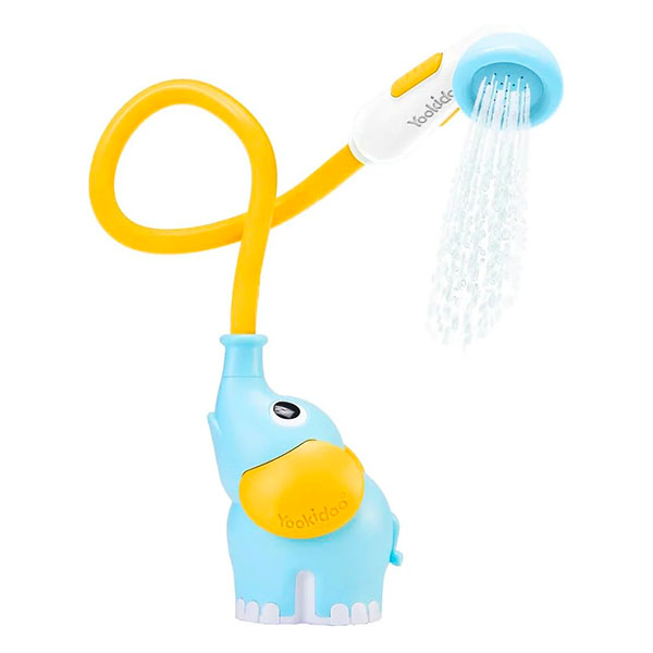 1774691737462.jpg Yookidoo Elefante Baby Doccia Azzurro Arancione - L'Orso Dado