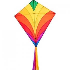 Aquilone Monofilo Losanga Rainbow - L'Orso Dado