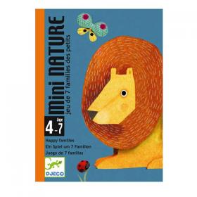 Gioco di Carte Djeco Mini Nature - L'Orso Dado