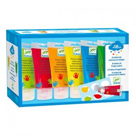 Djeco Cartoleria Set Pitture a Dita - L'Orso Dado