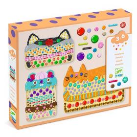 Djeco Kit Mosaico Torte e Dolci - L'Orso Dado