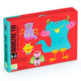 Gioco di Carte Djeco Monstre Toi - L'Orso Dado