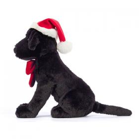 Jellycat Peluche Christmas Black Labrador - L'Orso Dado