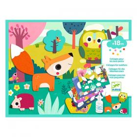 Djeco Il Mio Primo Collage - L'Orso Dado