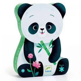 Puzzle Djeco Leo Panda 24 pezzi  - L'Orso Dado