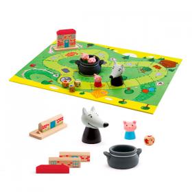 Djeco Gioco di Società I 3 Porcellini - L'Orso Dado