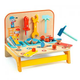 Djeco Bricotoo Banco Da Lavoro - L'Orso Dado