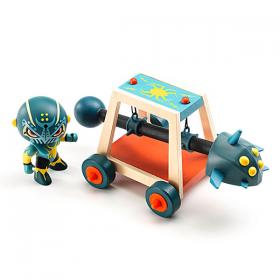 Arty Toys Djeco Knight Spider Attack - L'Orso Dado