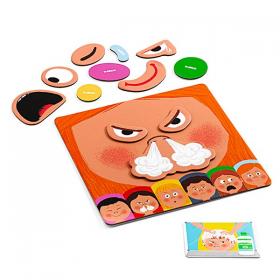 Djeco Gioco di Società Solitario Emotico - L'Orso Dado