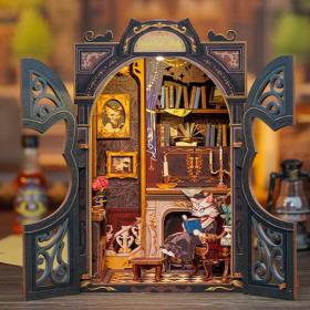 CuteBee Miniatura Count Cat's Study - L'Orso Dado