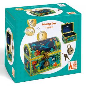 Salvadanaio Bauletto Dinosauri Djeco - L'Orso Dado