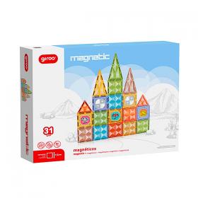 Gioco Magnetico Forme Diamond 31 pezzi - L'Orso Dado