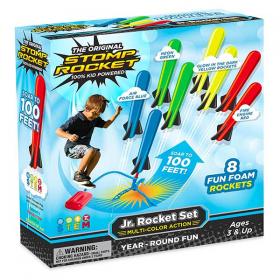 Stomp Rocket Jr. 8 Razzi Colorati - L'Orso Dado