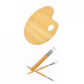 Hape Kit Pennelli E Tavolozza Artistica - L'Orso Dado