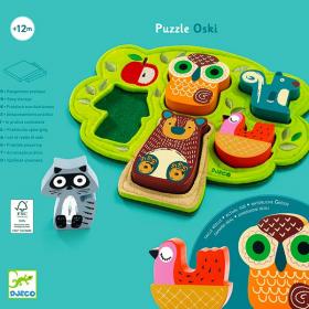 Djeco Puzzle Oski - L'Orso Dado