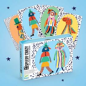Gioco di Carte Djeco Speedy Crazy - L'Orso Dado