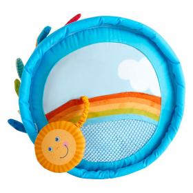 Giocattolo prima infanzia HABA Rainbow World con specchio integrato per stimolare la percezione e la scoperta di sé.