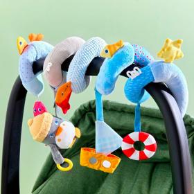 Spirale gioco HABA Pinguino da fissare a passeggino, ovetto e lettino per accompagnare i bambini nella prima infanzia.
