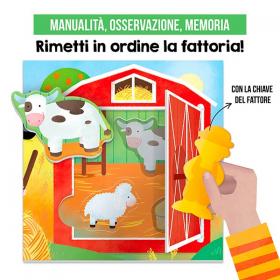 Chiave apri e chiudi del gioco Headu Fattoria per esplorare gli ambienti della fattoria